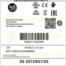 0F11GE027AA0NNNNN Industrial Equipment