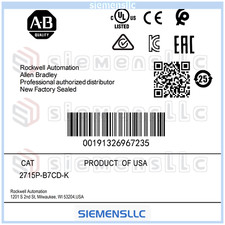 2715P-B7CD-K&nbsp;Industrial Equipment