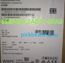 6SE6430-2AD37-5FA0 Industrial Equipment