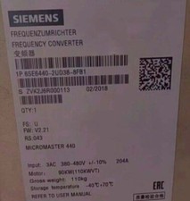 6SE6440-2UD38-8FA1 Industrial Equipment