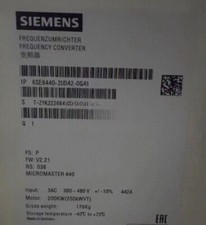 6SE64402UD420GA1 Industrial Equipment
