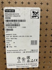 6SL3220-1YE38-0UF0&nbsp;Industrial Equipment