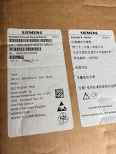 6SL3223-0DE31-8AA1&nbsp; Control Module