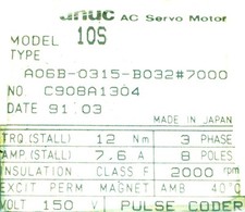 A06B-0315-B032-7000&nbsp;Industrial Equipment