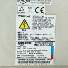 MDS-B-SPH-300&nbsp;Industrial Equipment