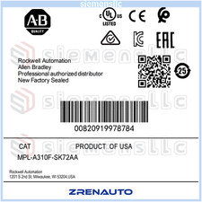 MPLA310FSK72AA&nbsp; Control Module