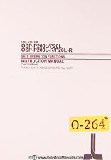 OSP-P200L-R Industrial Equipment