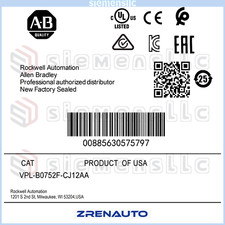 VPLB0752FCJ12AA&nbsp; Control Module