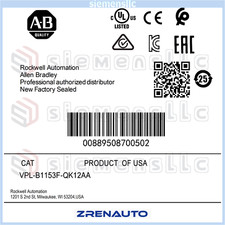 VPLB1153FQK12AA&nbsp; Control Module